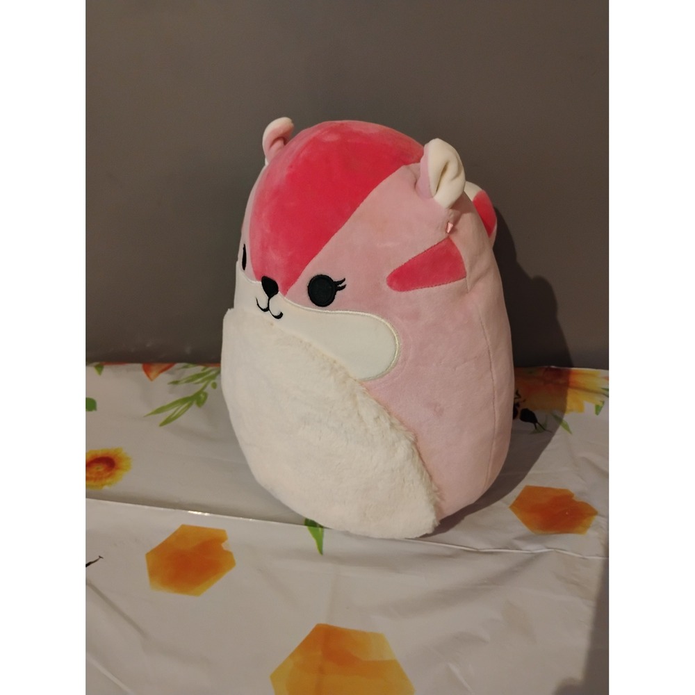 Kellytoy Squishmallows Cienna the Pink Squirrel Plush Stuffed Animal 8 inch